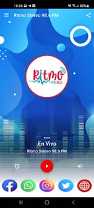 Ritmo Stereo 98.6 FM screenshot 2