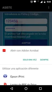 Descarga Tirilla PDF ASISTE Pe screenshot 1