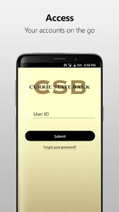 Currie State Bank Mobile screenshot 0