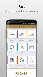 Currie State Bank Mobile screenshot 1