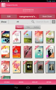 SatapornBooks Application screenshot 9
