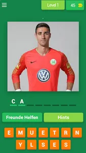 VfL Wolfsburg quiz football screenshot 0