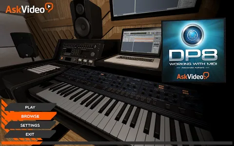 Working with MIDI in Digital P screenshot 0