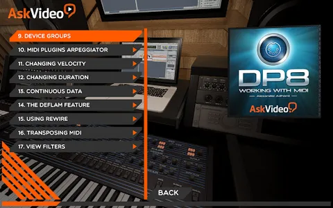 Working with MIDI in Digital P screenshot 9