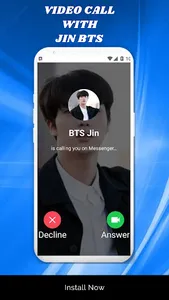 VIDEOCALL KPOP JIN BTS screenshot 4