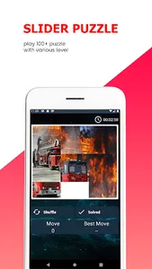 Fire trucks puzzle games screenshot 2