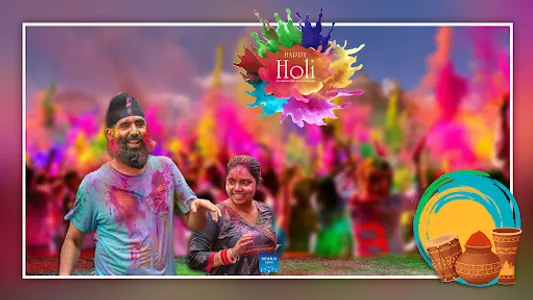 Happy Holi Photo Frame Editor screenshot 7