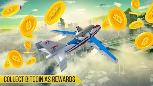 Airplane Simulator - Earn BTC screenshot 1