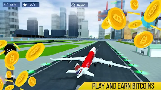 Airplane Simulator - Earn BTC screenshot 11