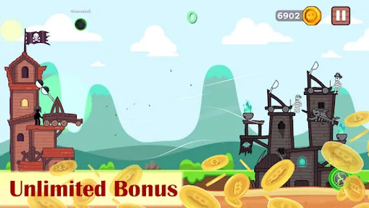 Catapult Wars: Crush Castles screenshot 2