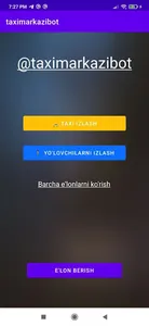 Viloyat TAXI screenshot 3