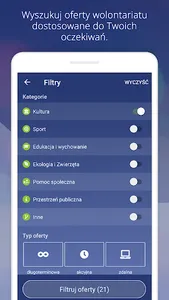 wolontariAPP - aplikacja wolon screenshot 1