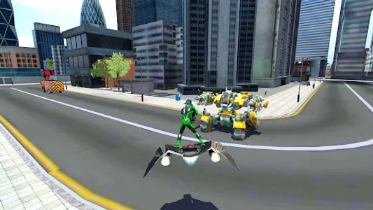 Rope Frog Ninja Hero Car Vegas screenshot 18