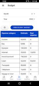 Expense-Budget Compta Familial screenshot 2