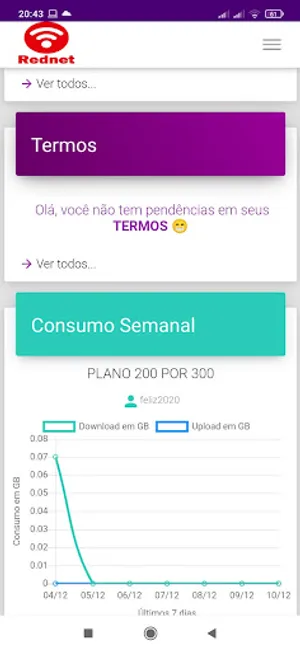 Rednet Central do Assinante screenshot 0