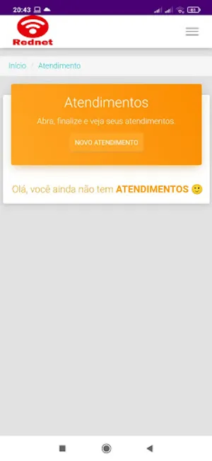 Rednet Central do Assinante screenshot 2