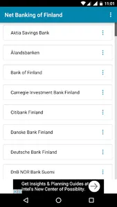 Net Banking App for Finland screenshot 1
