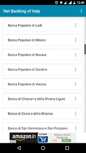 Net Banking App For Italy screenshot 2