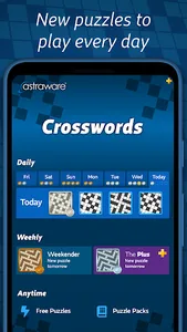 Astraware Crosswords screenshot 3