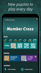 Astraware Number Cross screenshot 2