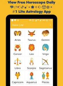 Astro Lite Horoscope screenshot 3