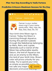 Astro Lite Horoscope screenshot 4