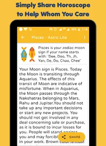 Astro Lite Horoscope screenshot 8