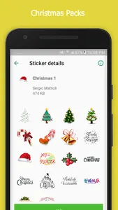 Holiday Stickers for Whatsapp screenshot 6