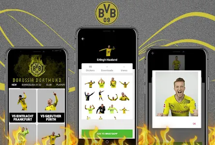 Borussia Dortmund Stickers screenshot 2
