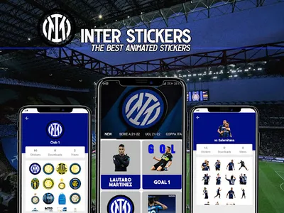 Inter Stickers screenshot 0