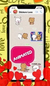 Animated Love Stickers screenshot 1