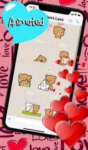 Animated Love Stickers screenshot 2