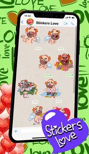 Animated Love Stickers screenshot 4