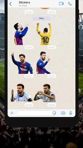 Soccer Stickers for WhatsApp screenshot 2