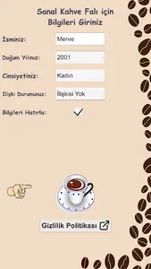 Sanal Kahve Falı screenshot 0