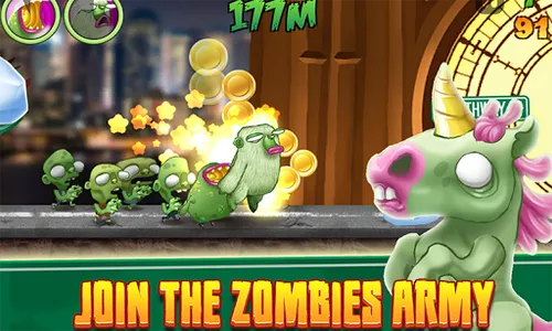 Zombie Run : Halloween party screenshot 2