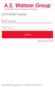 UAT-ASW eStatement screenshot 0