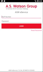 UAT ASW-eService screenshot 0