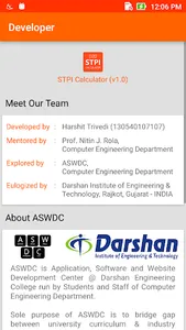 GTU D2D Admission STPI Calc screenshot 5