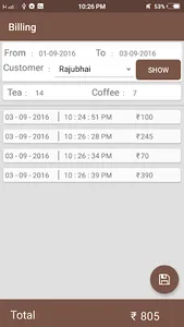 Tea Diary for Seller screenshot 4