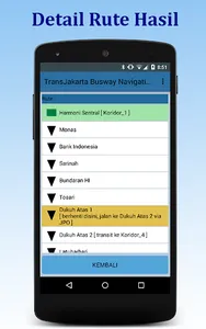 TransJakarta Busway Navigation screenshot 2