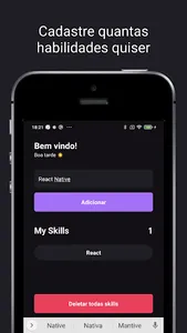 MySkills screenshot 2