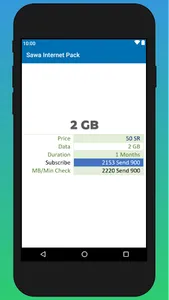 Sawa Internet Packages 2023 screenshot 3