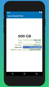 Sawa Internet Packages 2023 screenshot 6