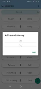 My Dictionary screenshot 1