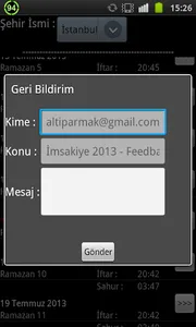 İmsakiye 2022 screenshot 6
