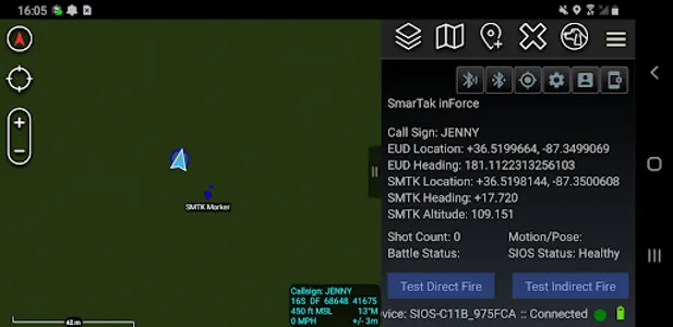 SmarTak® inForce - ATAK Plugin screenshot 1
