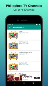 Philippines TV Channels Info screenshot 1
