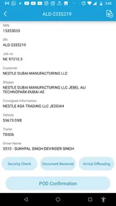 ATC Group ePOD Driver App screenshot 2