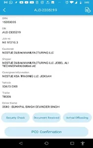 ATC Group ePOD Driver App screenshot 2